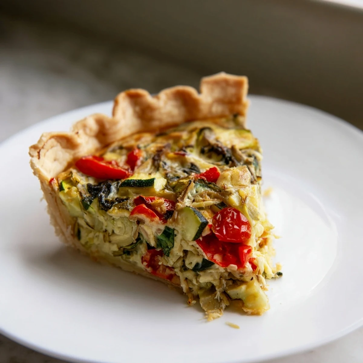 Savory Vegetable Quiche