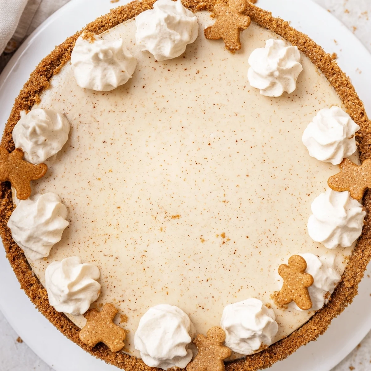 Gingerbread Cheesecake Spiced Crust