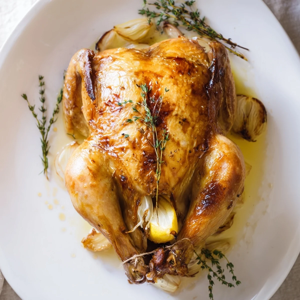 Roasted Chicken with Lemon