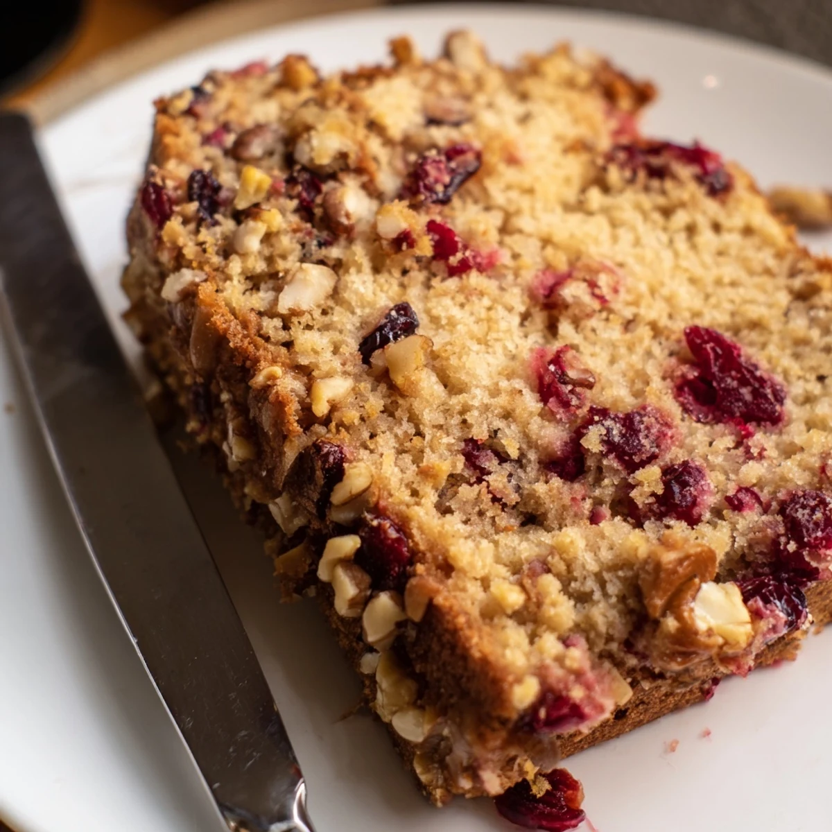 Cranberry Walnut Bread Loaf