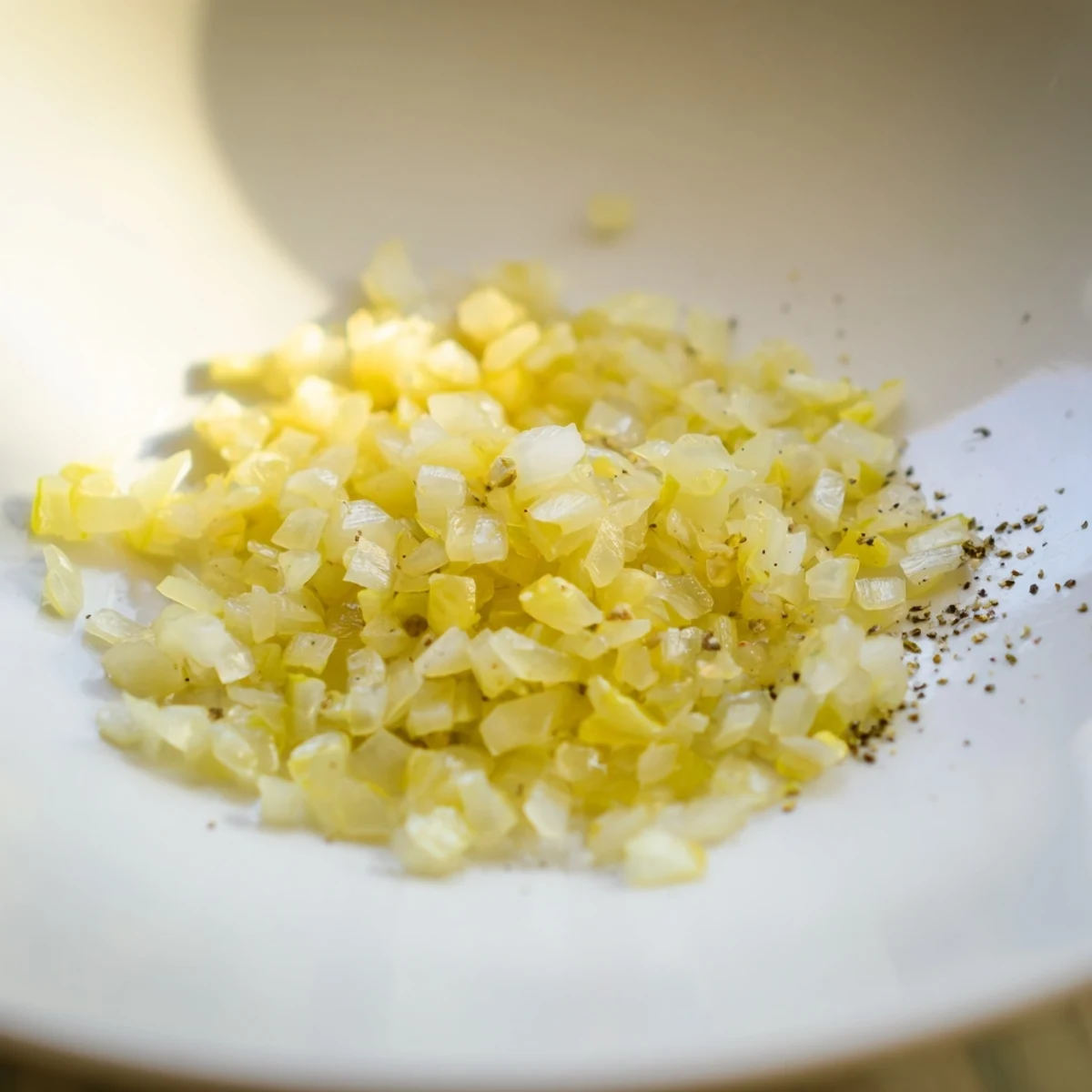 Fragrant and comforting, this Garlic Onion Sauté displays onions softened and garlic perfectly golden brown.