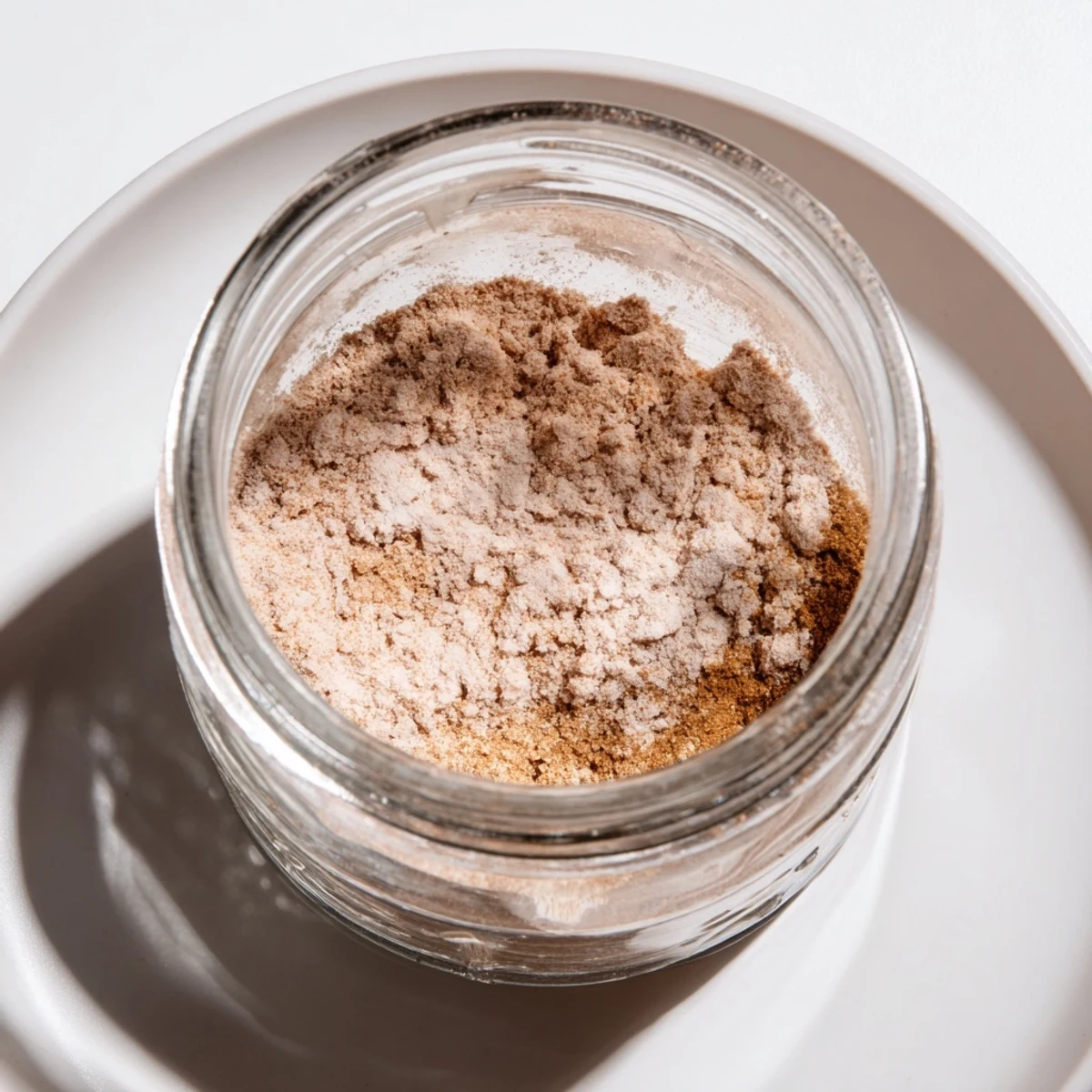 This homemade spiced cake mix, ready to bake, looks absolutely perfect for a fall dessert treat.