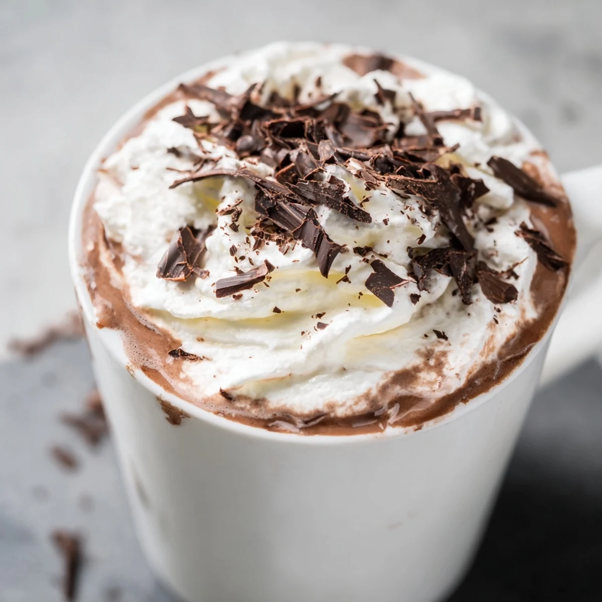 Cozy up with this warm Spiced Hot Chocolate, rich with dark chocolate, cardamom and cinnamon.