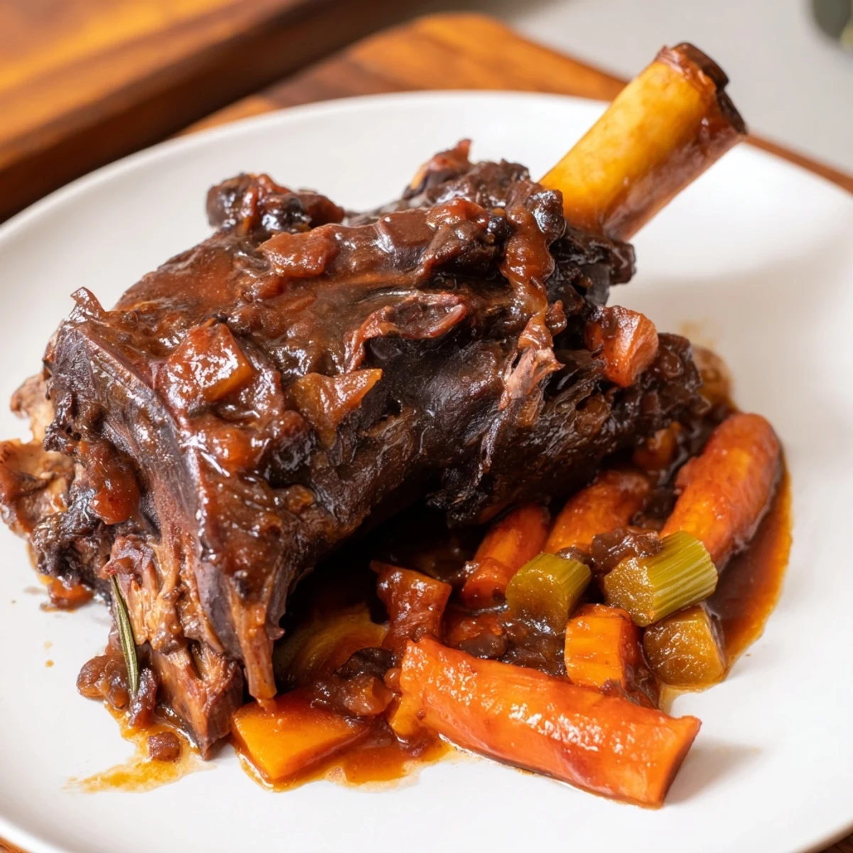 Braised Lamb Shanks Rosemary