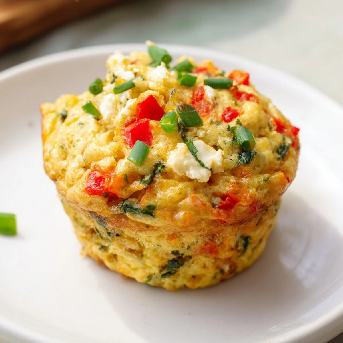 Savory Cheese Herb Muffins