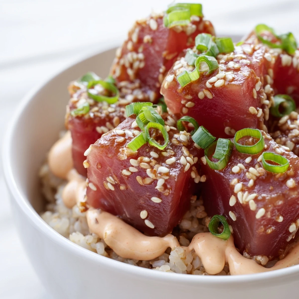 Spicy Tuna Poke Bowl