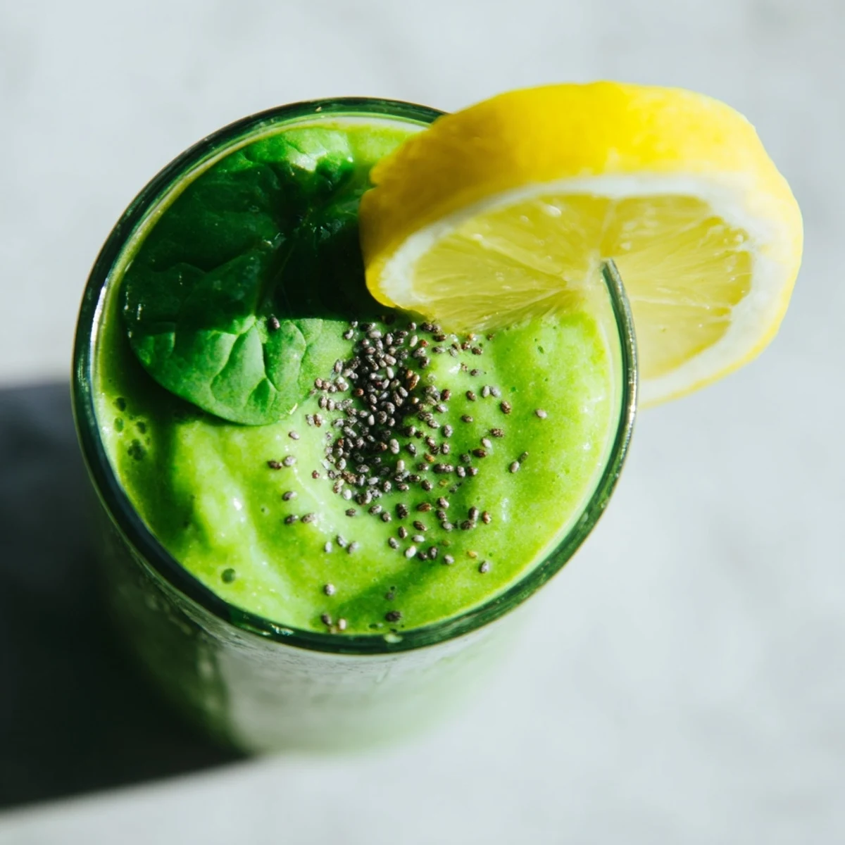 Detox Green Smoothie Spinach