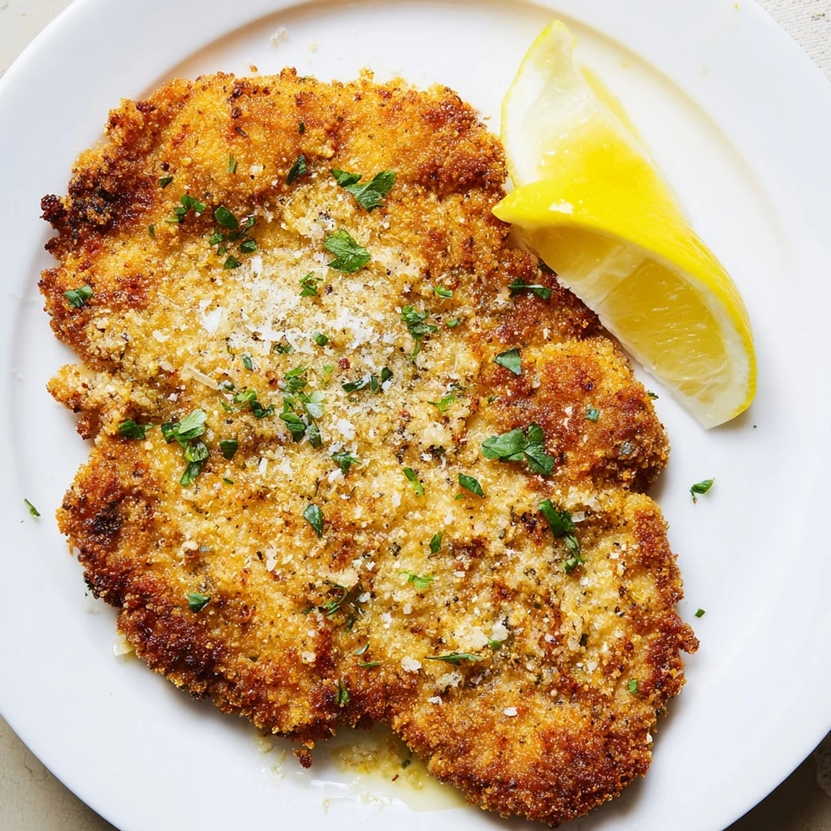 Lemon Chicken Romano Crispy Delight For Cozy Dinners golden, crunchy, zesty with melted Romano
