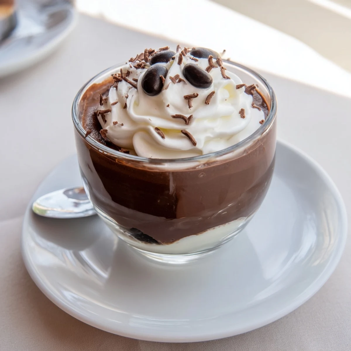 Serve Espresso Chocolate Mousse Cups with crisp biscotti for contrast in texture