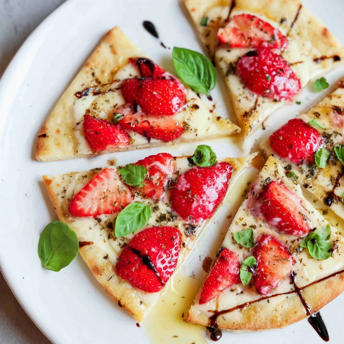 Warm appetizer featuring sweet strawberries and creamy Brie baked until golden and bubbly