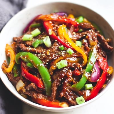 Spicy Beef and Pepper Stir Fry