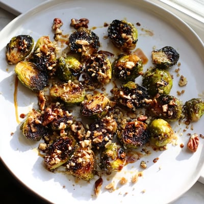Honey Balsamic Brussels Sprouts